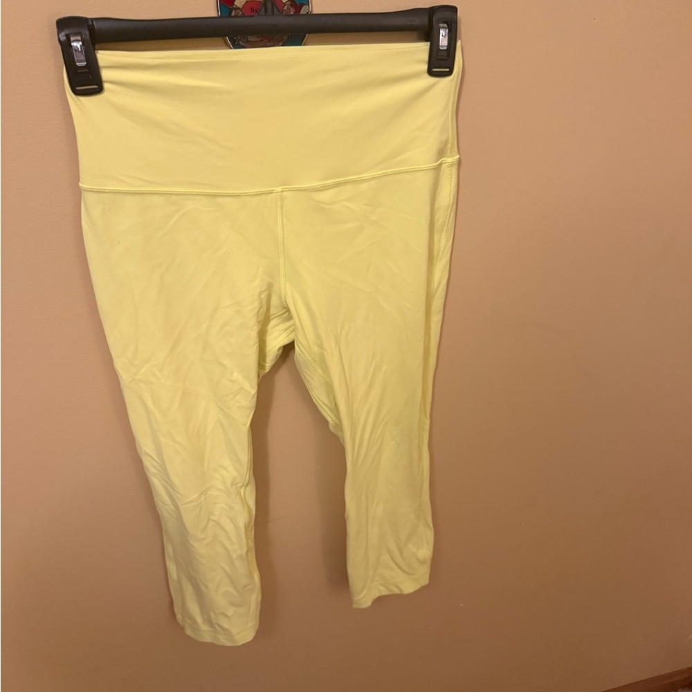Lululemon Athletica Yellow Leggings